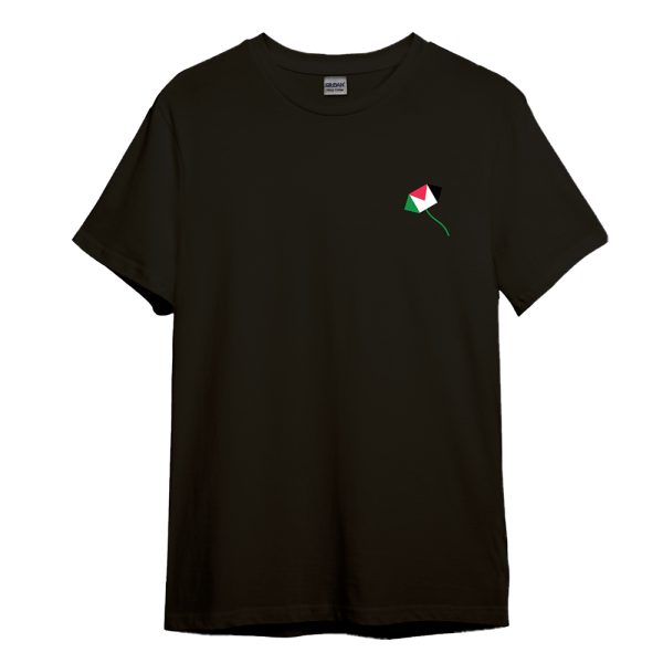 T-Shirt GazaFreestyle Aquilone Nera